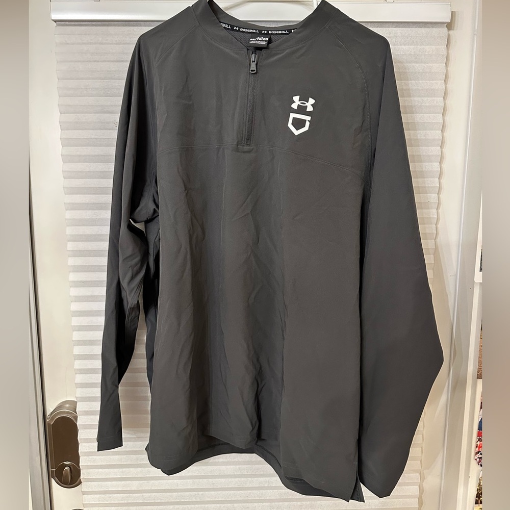 Under Armour Baseball Batting/Coach Jacket Pullover